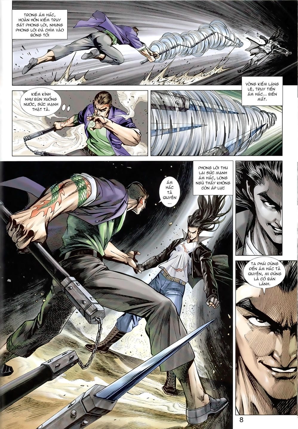 Truyện Tranh Tân Tác Long Hổ Môn trang 4