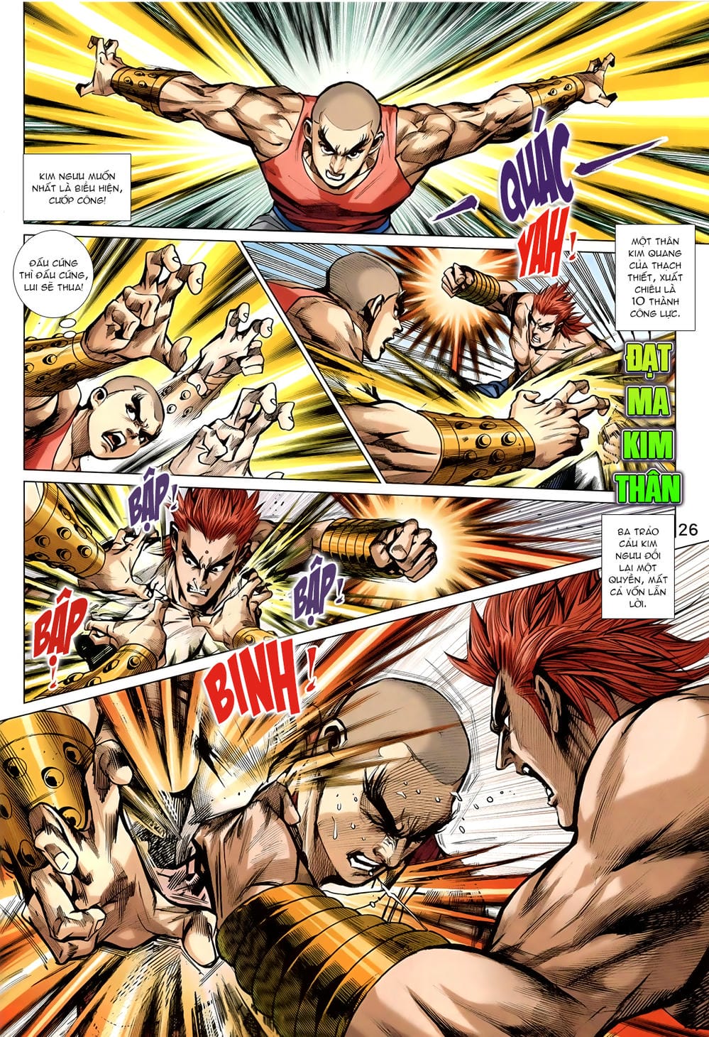 Truyện Tranh Tân Tác Long Hổ Môn trang 4