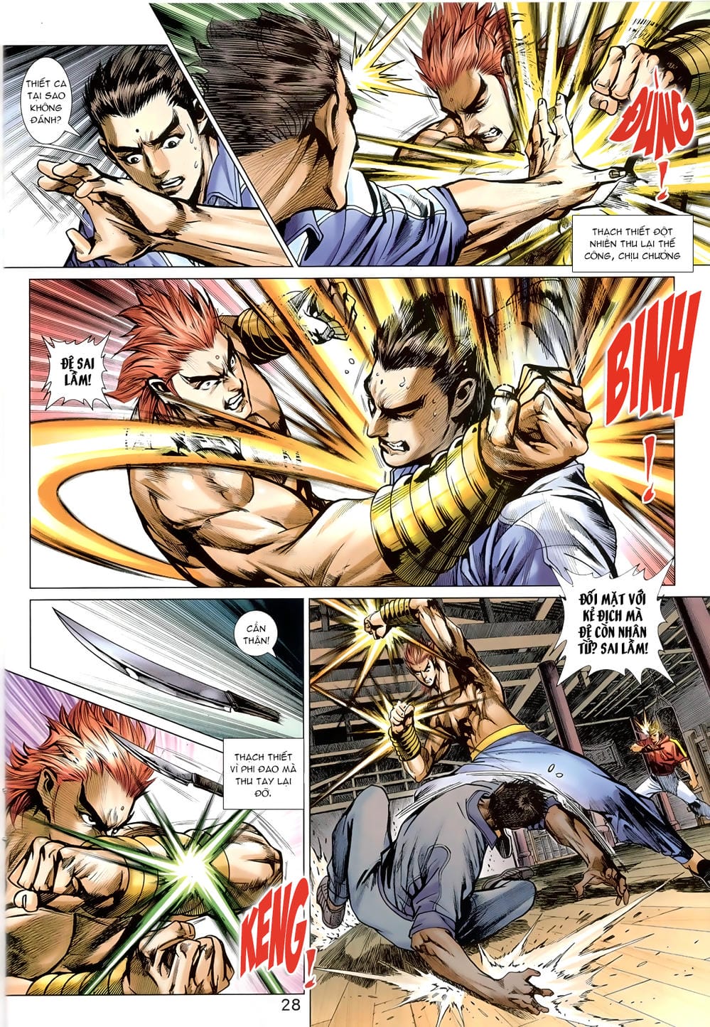 Truyện Tranh Tân Tác Long Hổ Môn trang 4