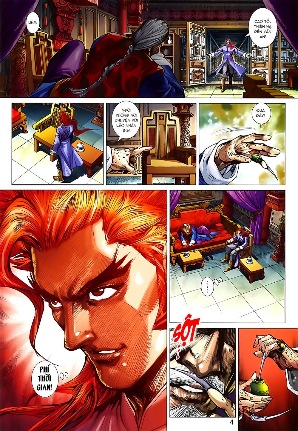 Truyện Tranh Tân Tác Long Hổ Môn trang 4