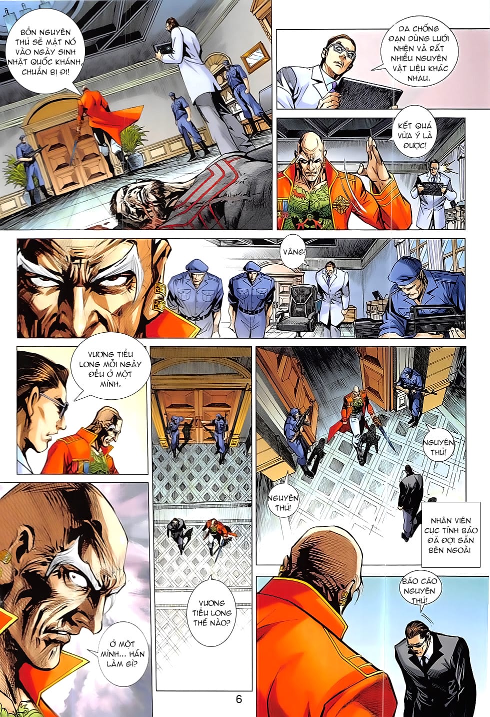 Truyện Tranh Tân Tác Long Hổ Môn trang 4