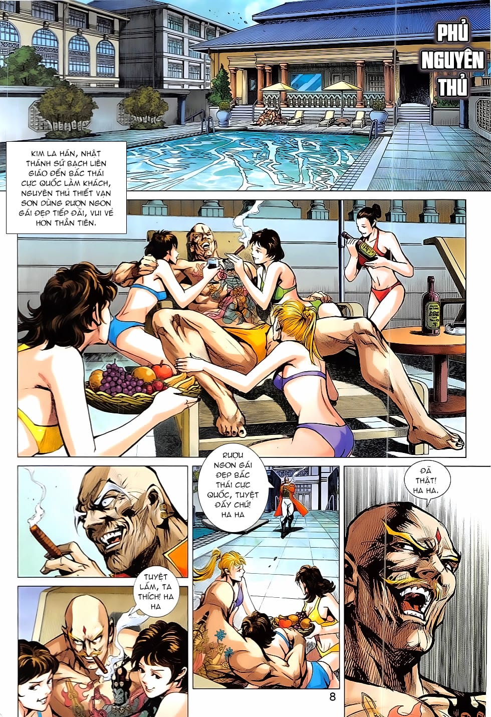 Truyện Tranh Tân Tác Long Hổ Môn trang 4