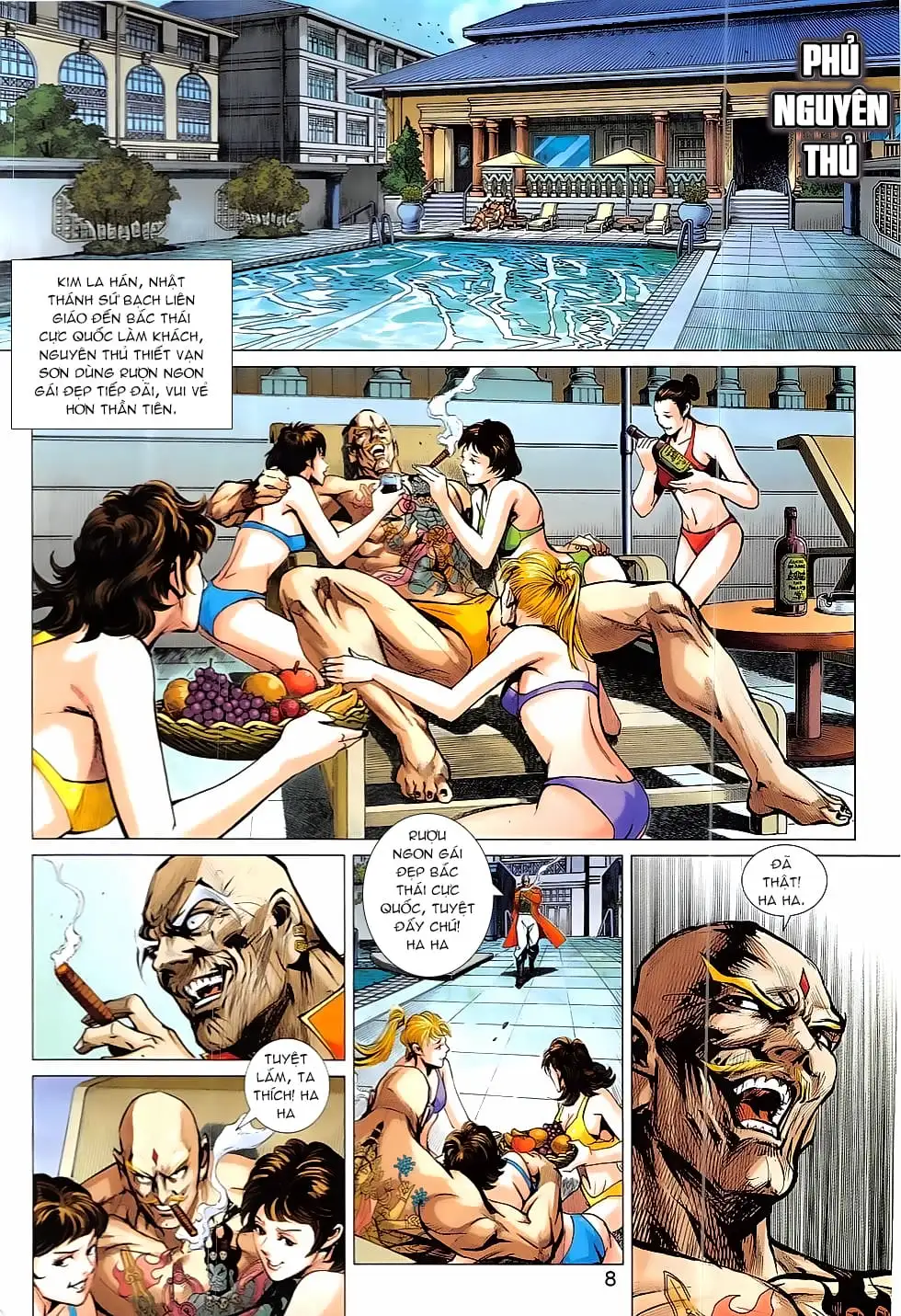 Truyện Tranh Tân Tác Long Hổ Môn trang 4