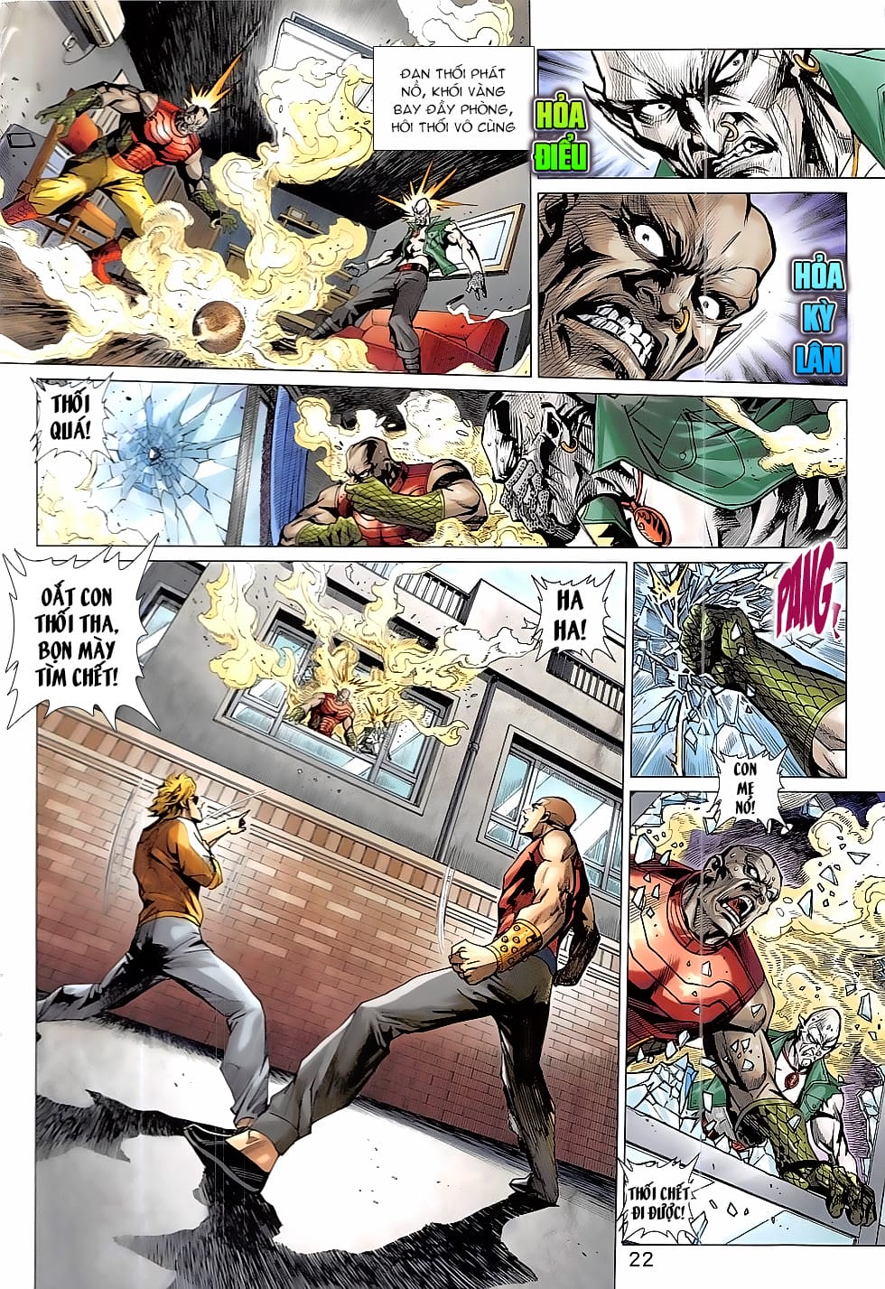 Truyện Tranh Tân Tác Long Hổ Môn trang 4