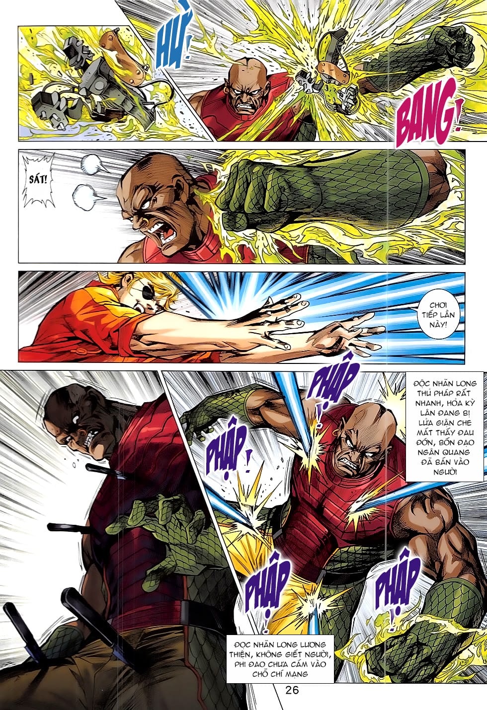 Truyện Tranh Tân Tác Long Hổ Môn trang 4