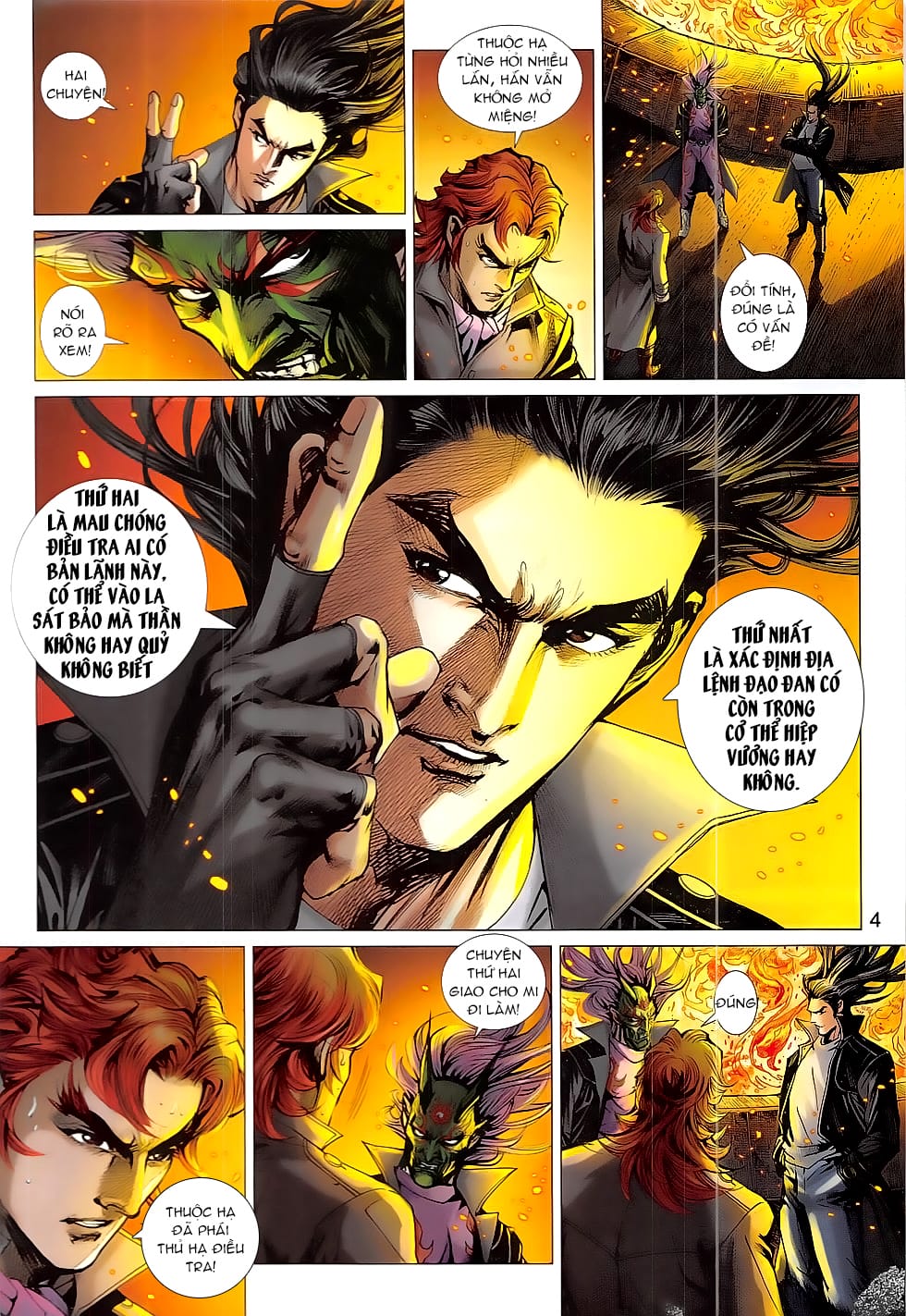 Truyện Tranh Tân Tác Long Hổ Môn trang 4