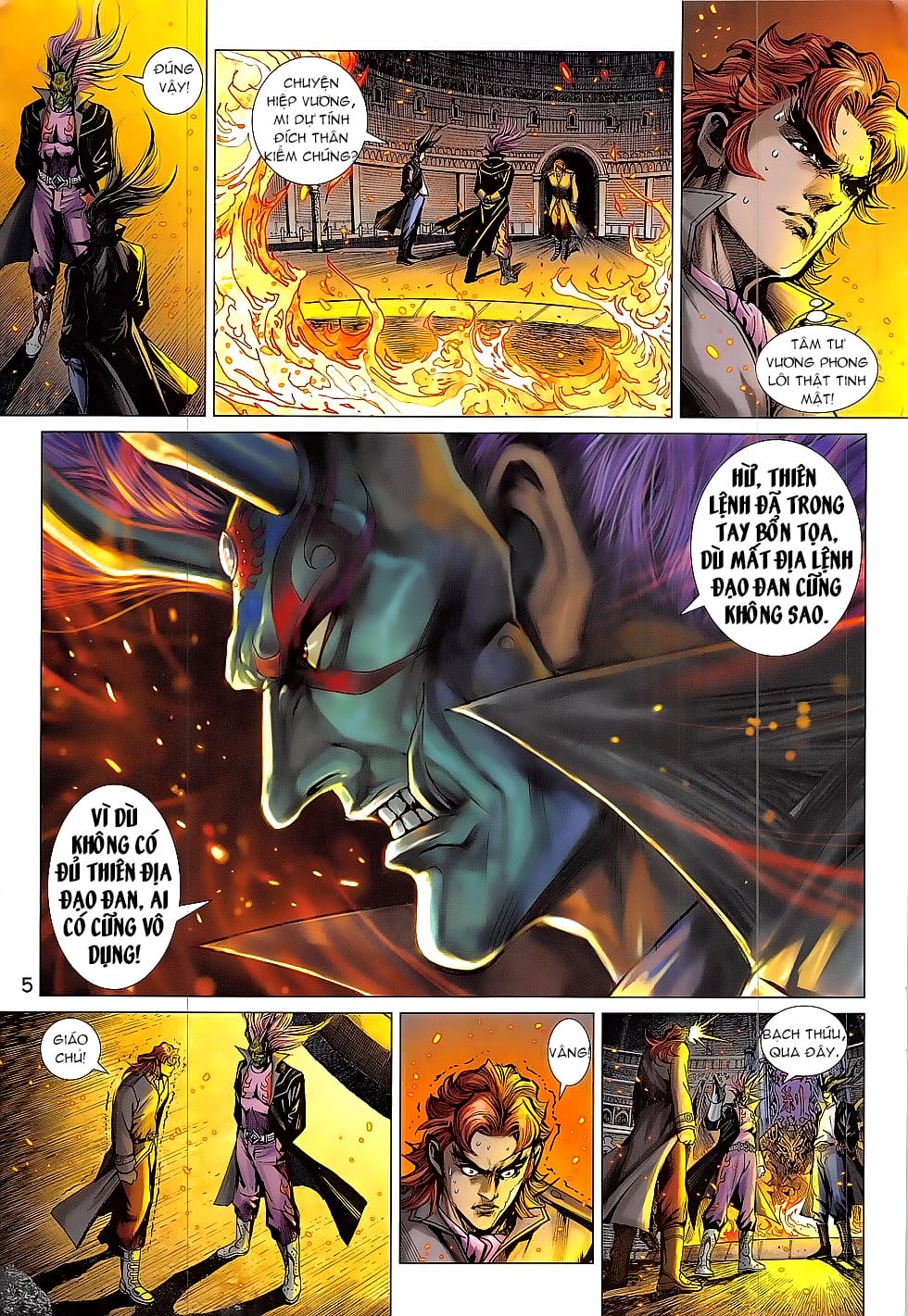 Truyện Tranh Tân Tác Long Hổ Môn trang 4