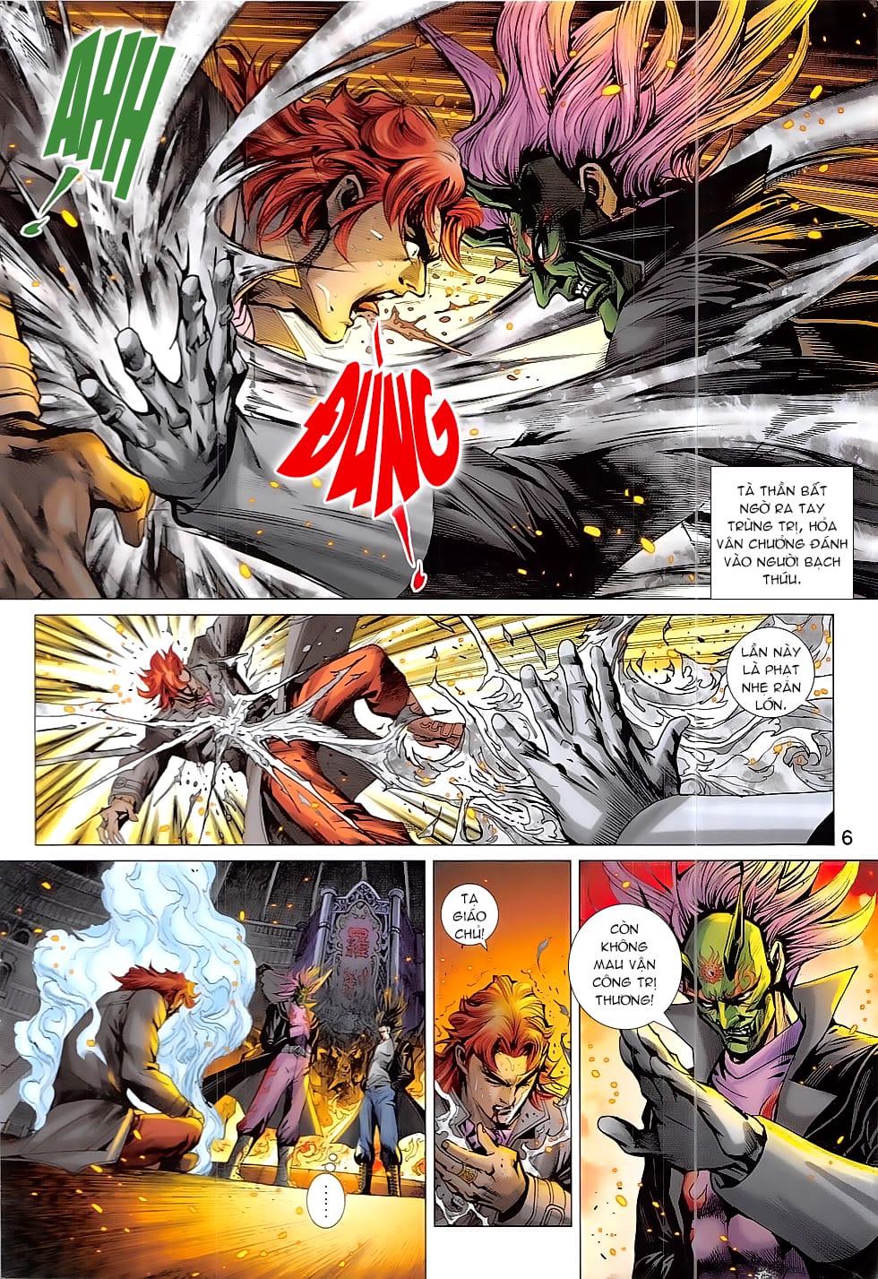 Truyện Tranh Tân Tác Long Hổ Môn trang 4