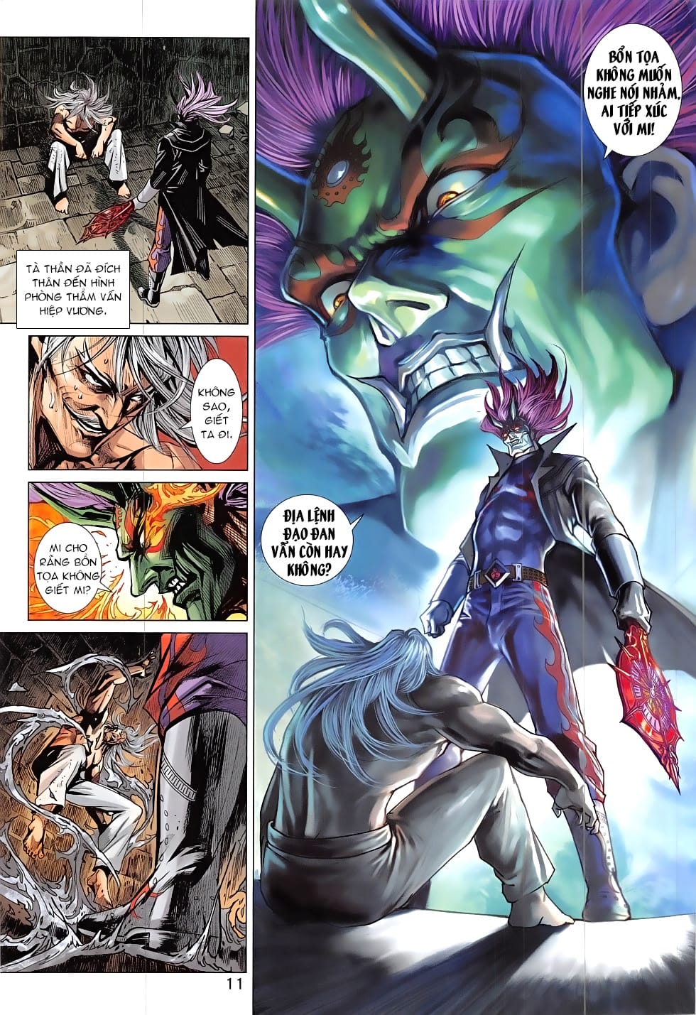 Truyện Tranh Tân Tác Long Hổ Môn trang 4