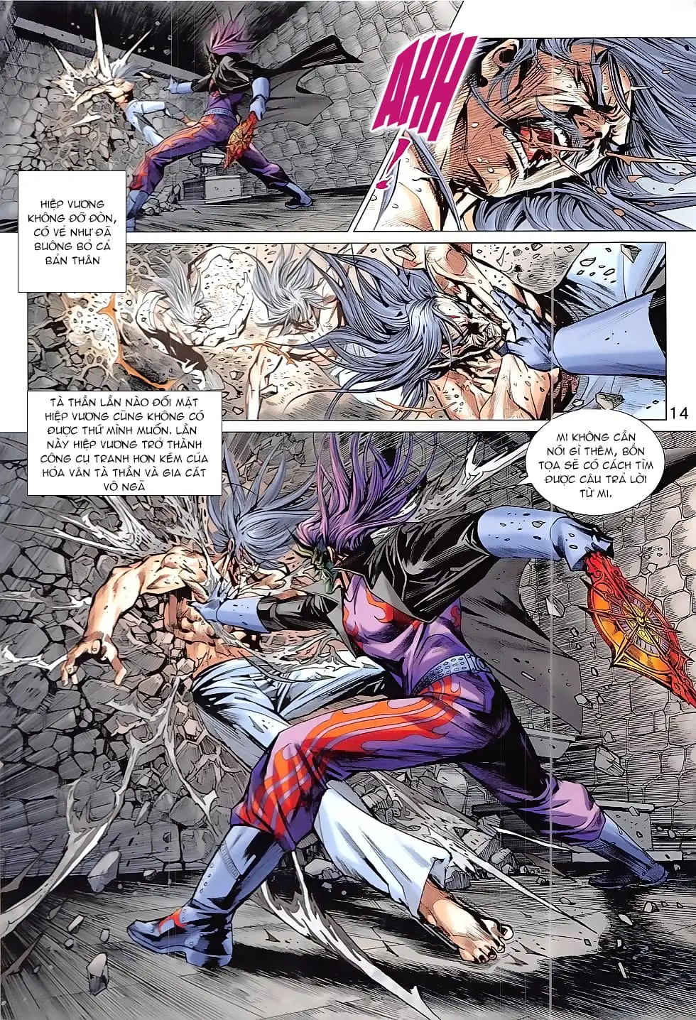 Truyện Tranh Tân Tác Long Hổ Môn trang 4