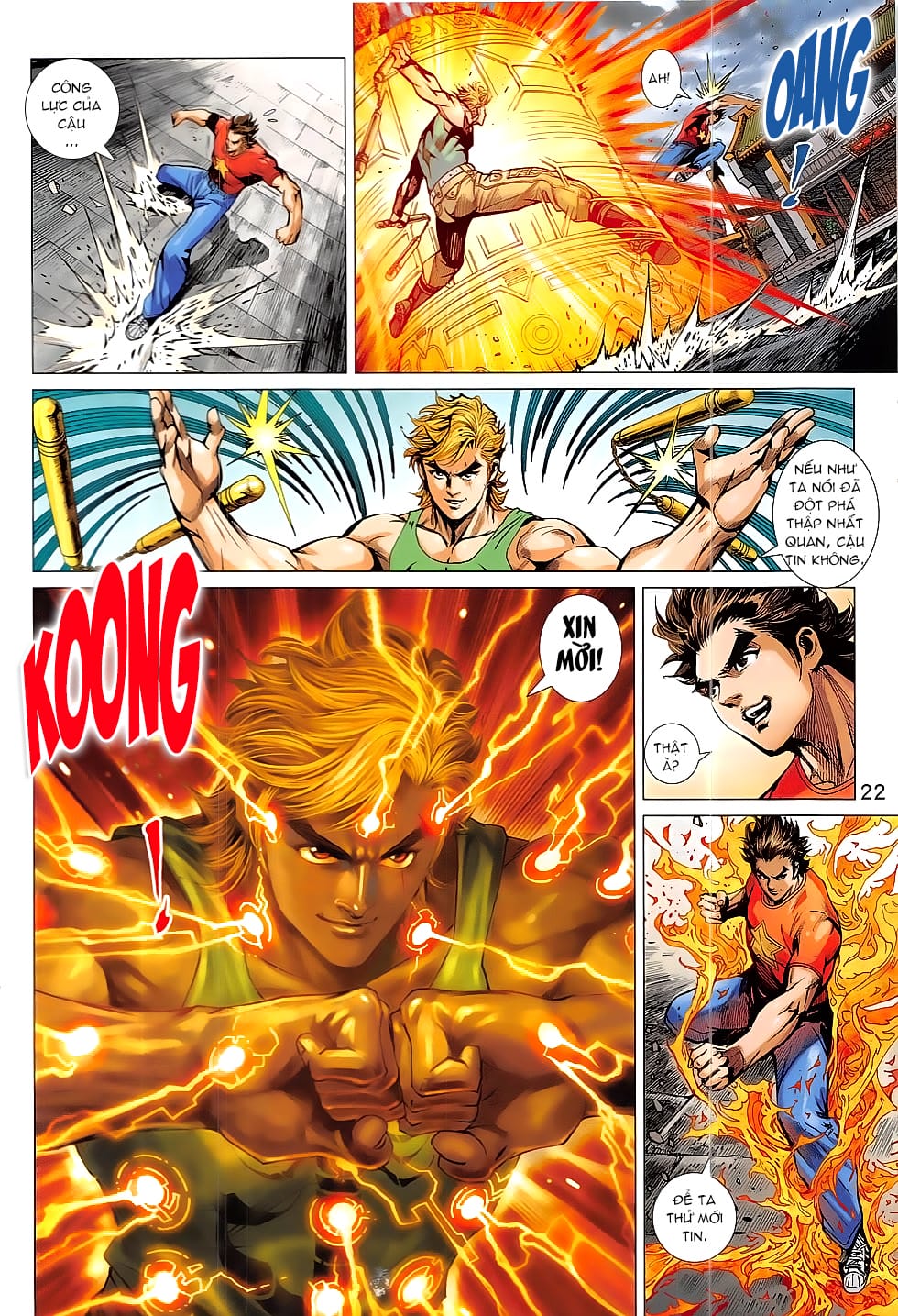 Truyện Tranh Tân Tác Long Hổ Môn trang 4