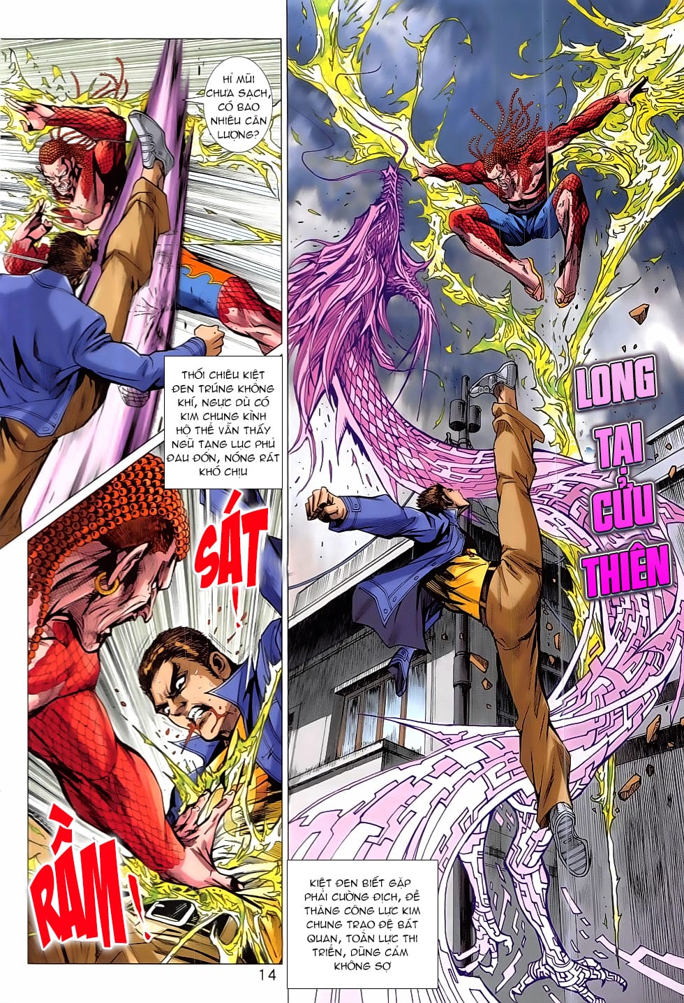 Truyện Tranh Tân Tác Long Hổ Môn trang 4