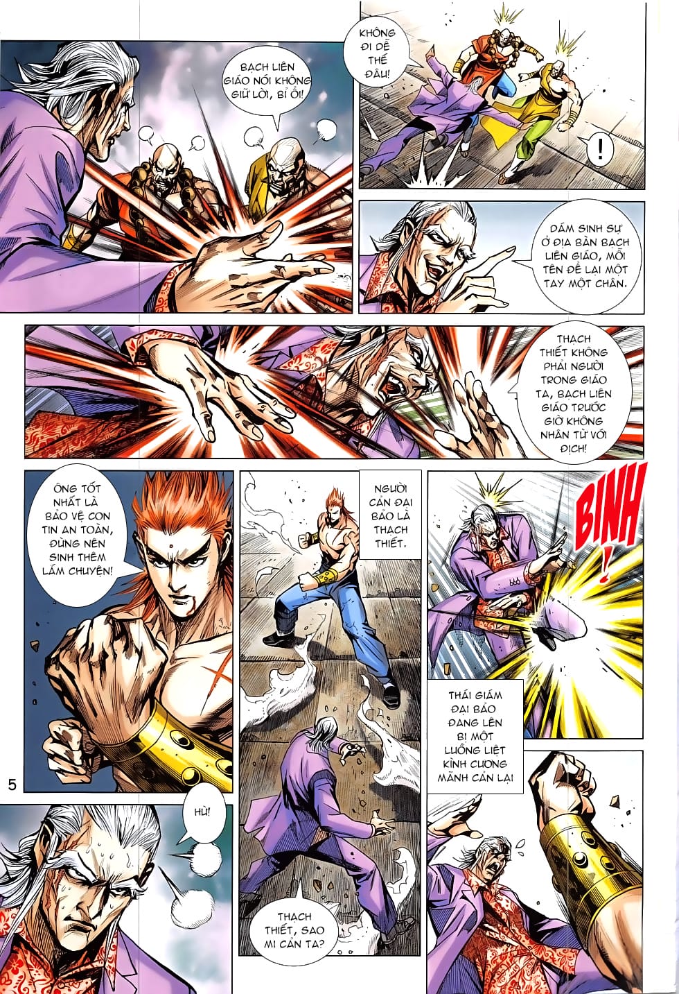 Truyện Tranh Tân Tác Long Hổ Môn trang 4