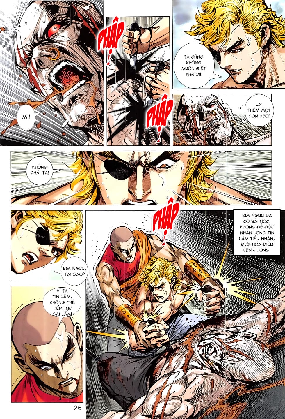 Truyện Tranh Tân Tác Long Hổ Môn trang 4