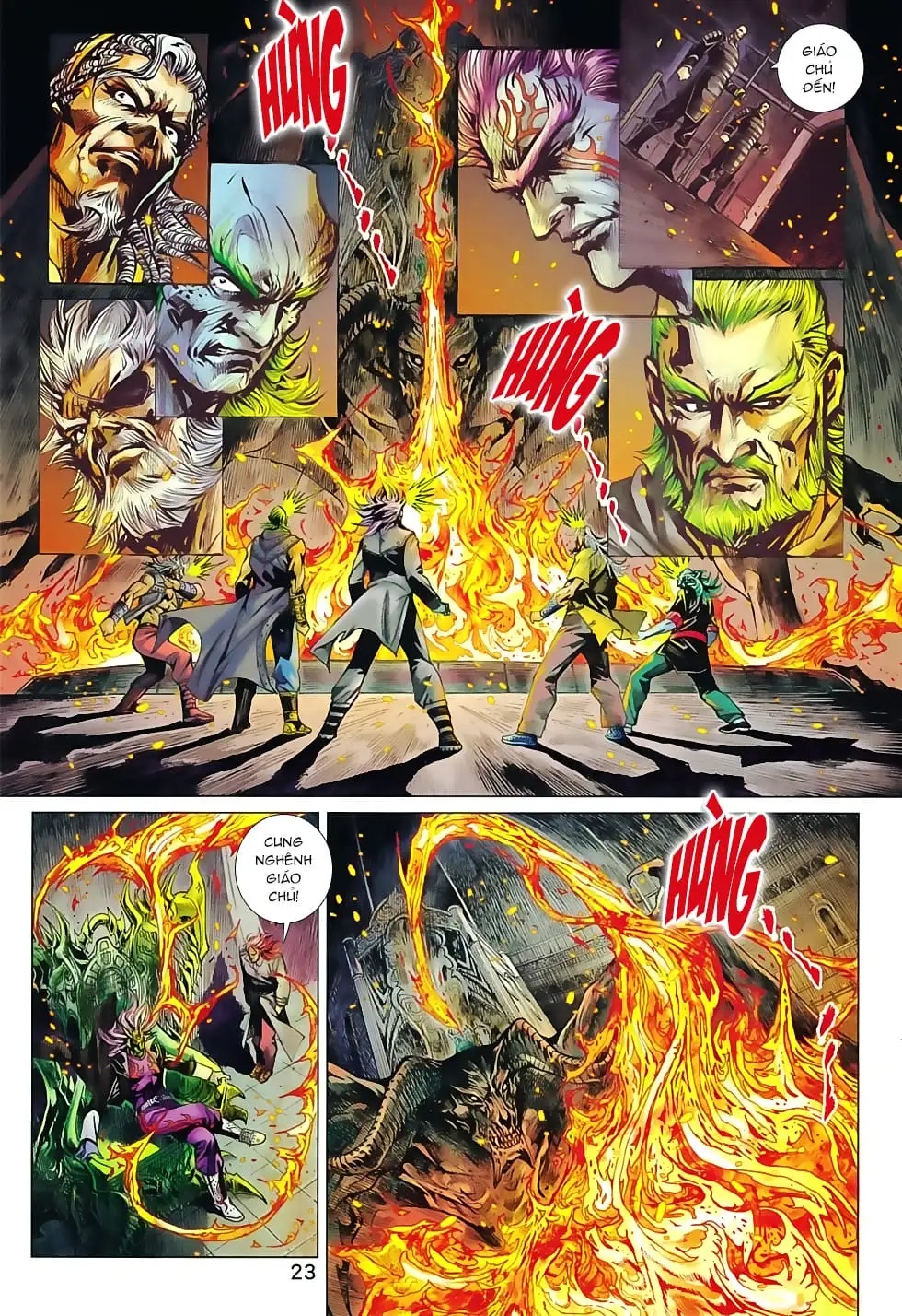 Truyện Tranh Tân Tác Long Hổ Môn trang 4