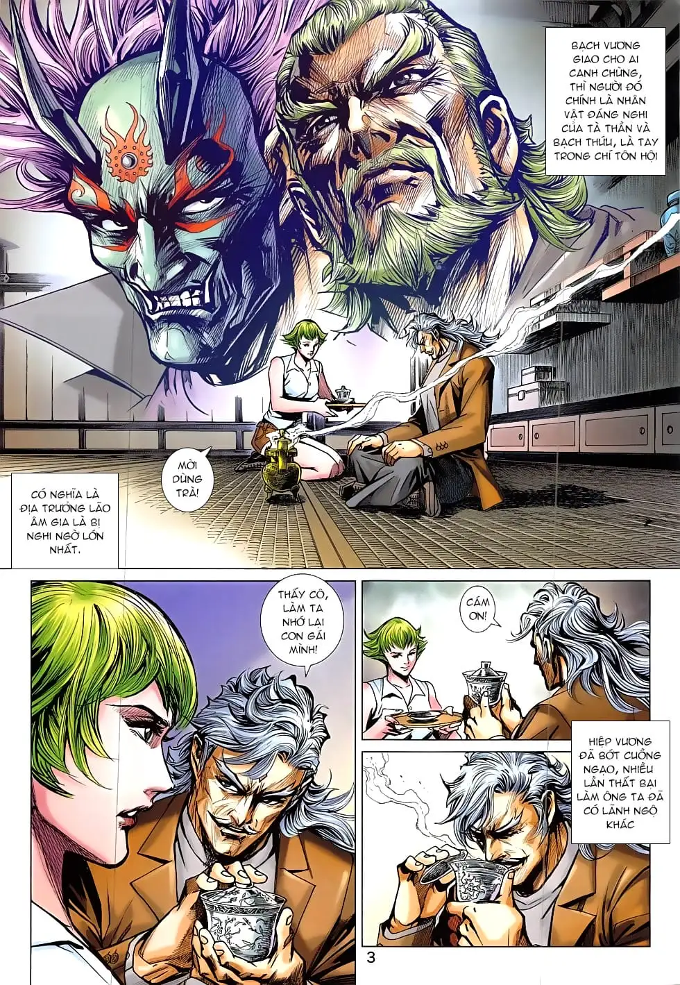 Truyện Tranh Tân Tác Long Hổ Môn trang 4