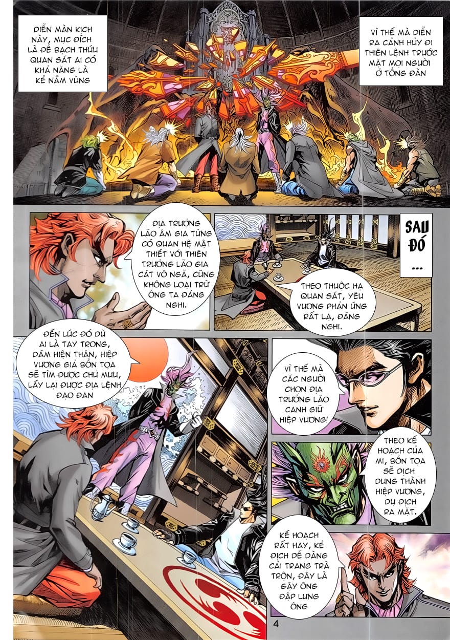 Truyện Tranh Tân Tác Long Hổ Môn trang 4