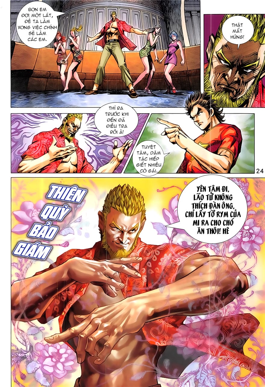Truyện Tranh Tân Tác Long Hổ Môn trang 4