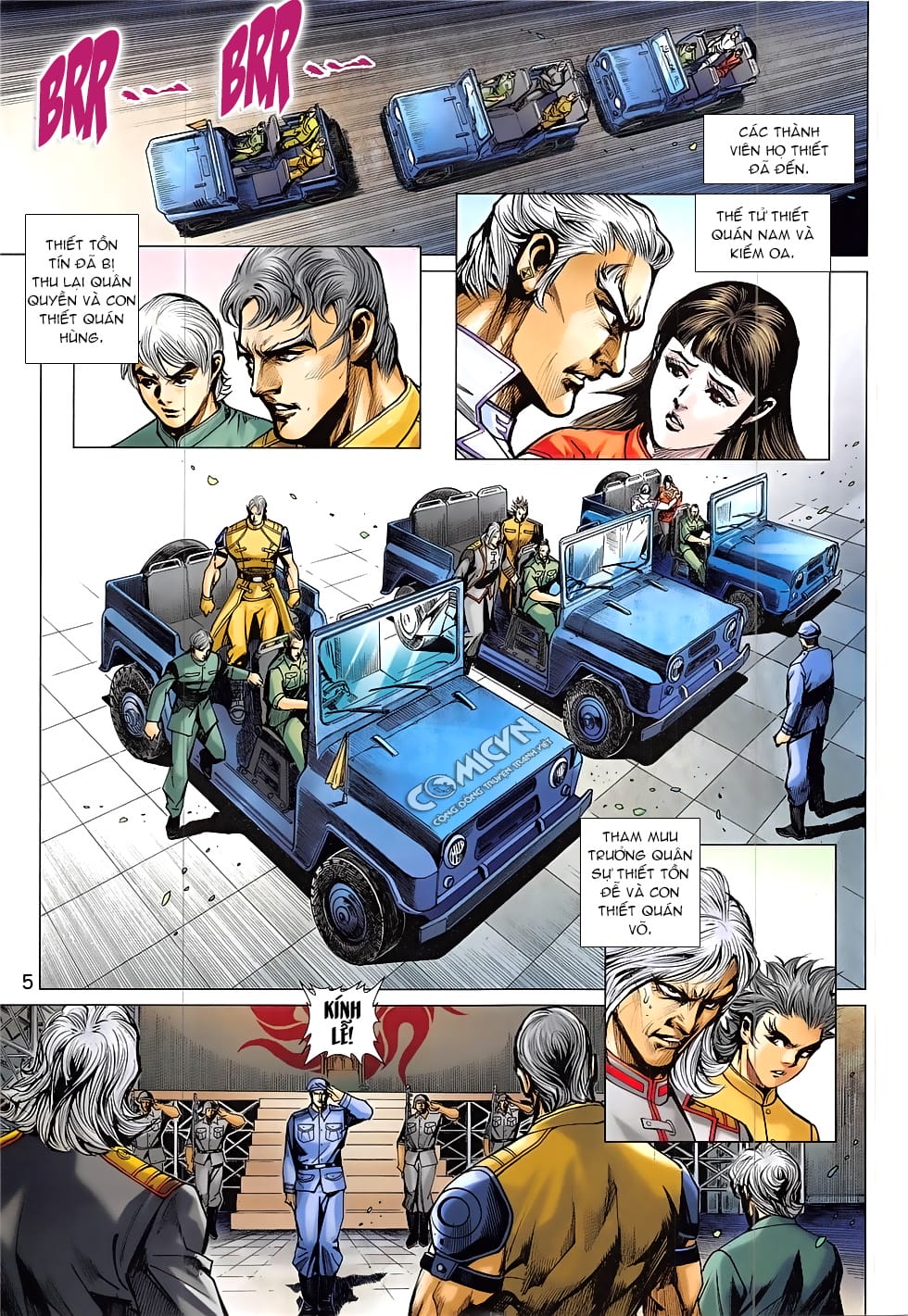 Truyện Tranh Tân Tác Long Hổ Môn trang 4