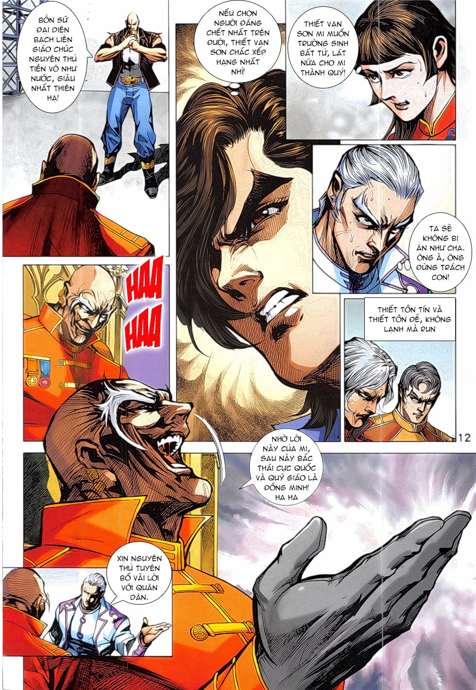 Truyện Tranh Tân Tác Long Hổ Môn trang 4