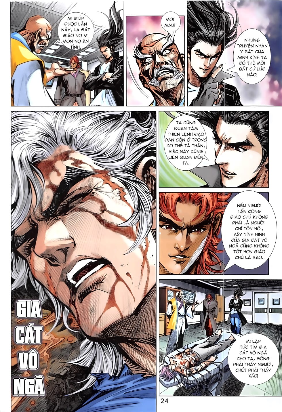 Truyện Tranh Tân Tác Long Hổ Môn trang 4