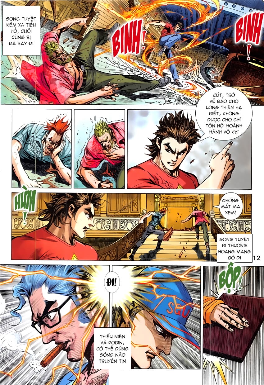 Truyện Tranh Tân Tác Long Hổ Môn trang 4