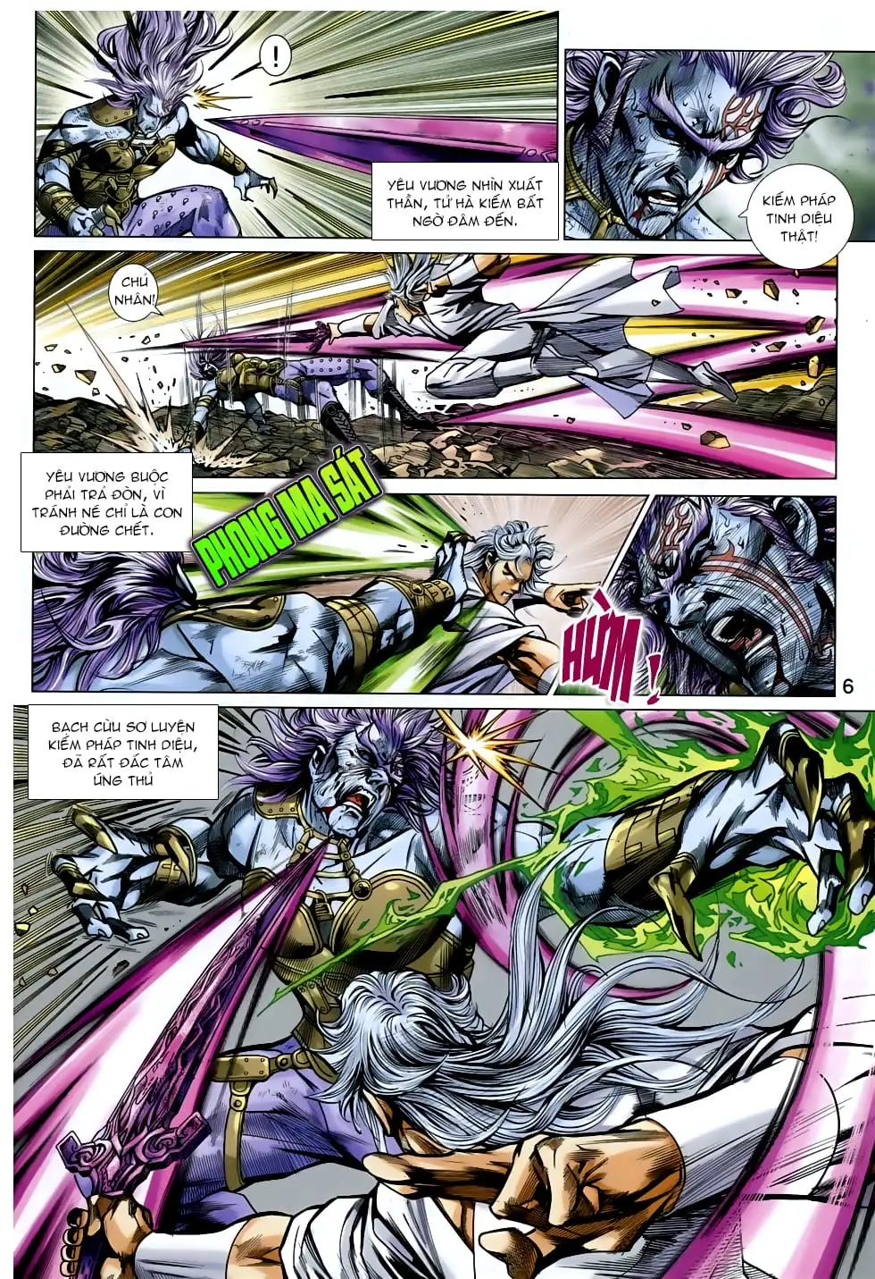 Truyện Tranh Tân Tác Long Hổ Môn trang 4