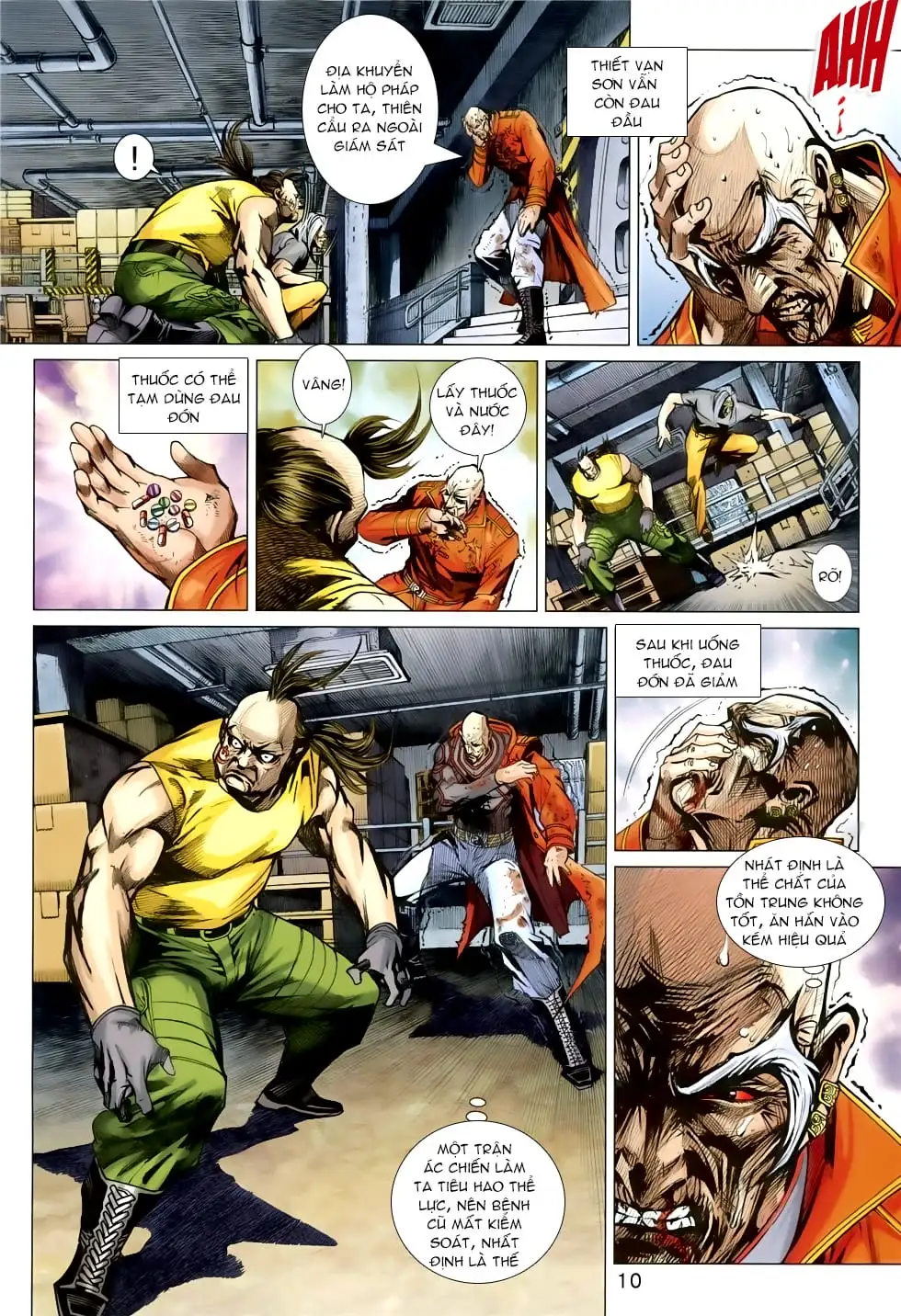 Truyện Tranh Tân Tác Long Hổ Môn trang 4