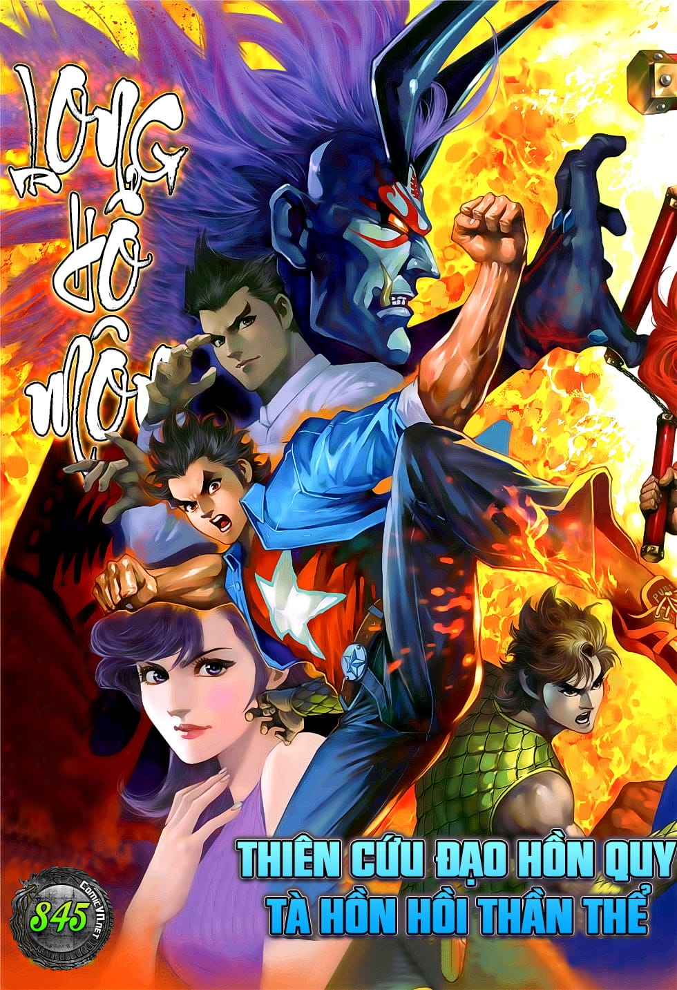 Truyện Tranh Tân Tác Long Hổ Môn trang 4