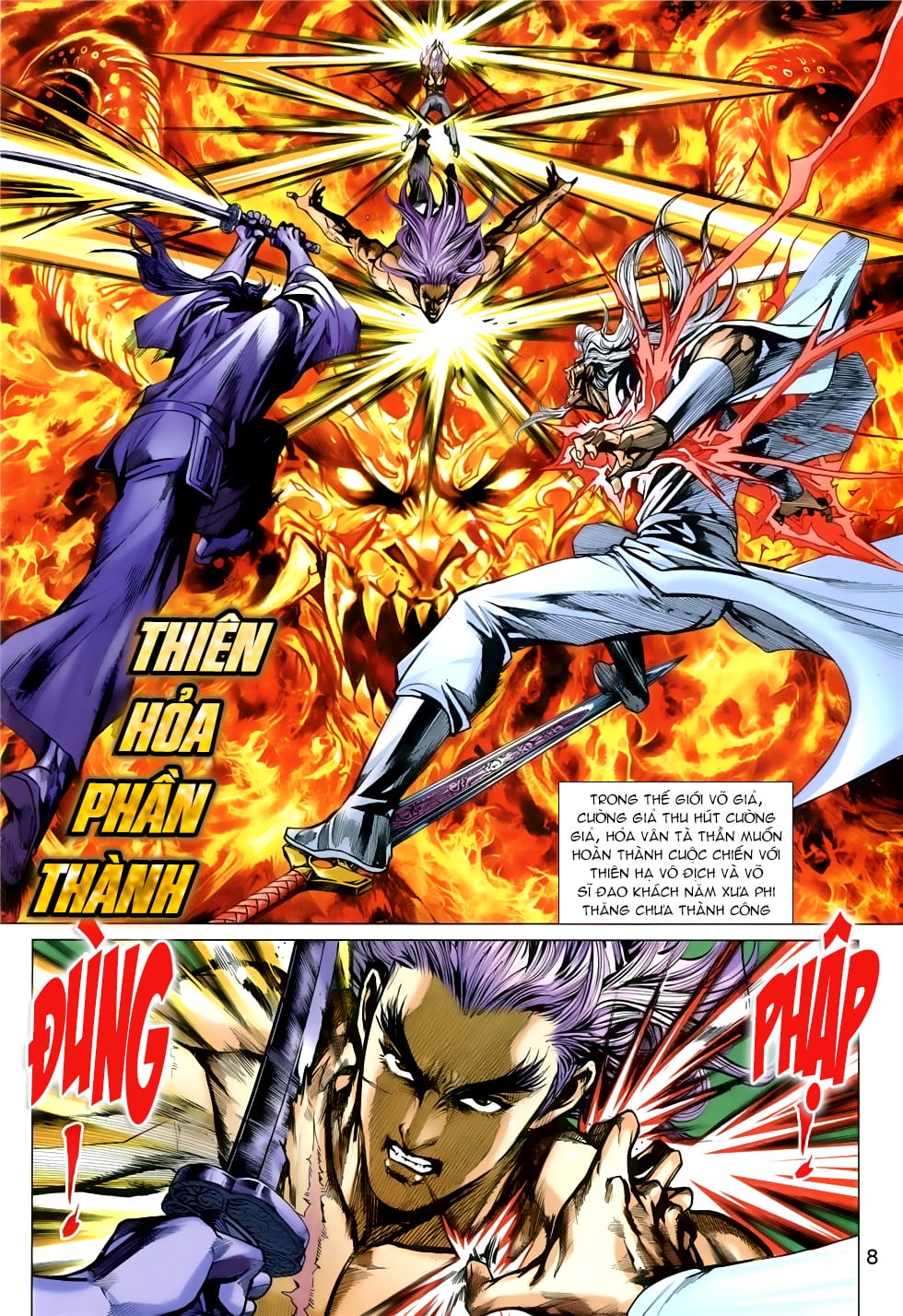 Truyện Tranh Tân Tác Long Hổ Môn trang 4