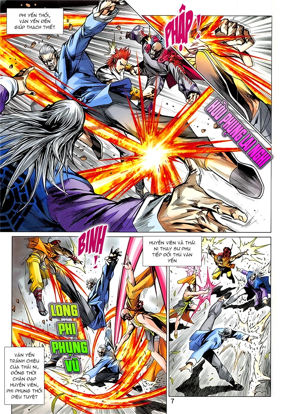 Truyện Tranh Tân Tác Long Hổ Môn trang 4