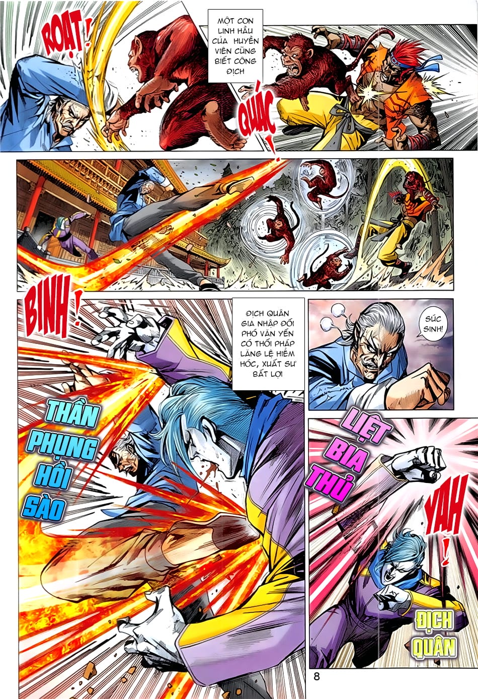 Truyện Tranh Tân Tác Long Hổ Môn trang 4