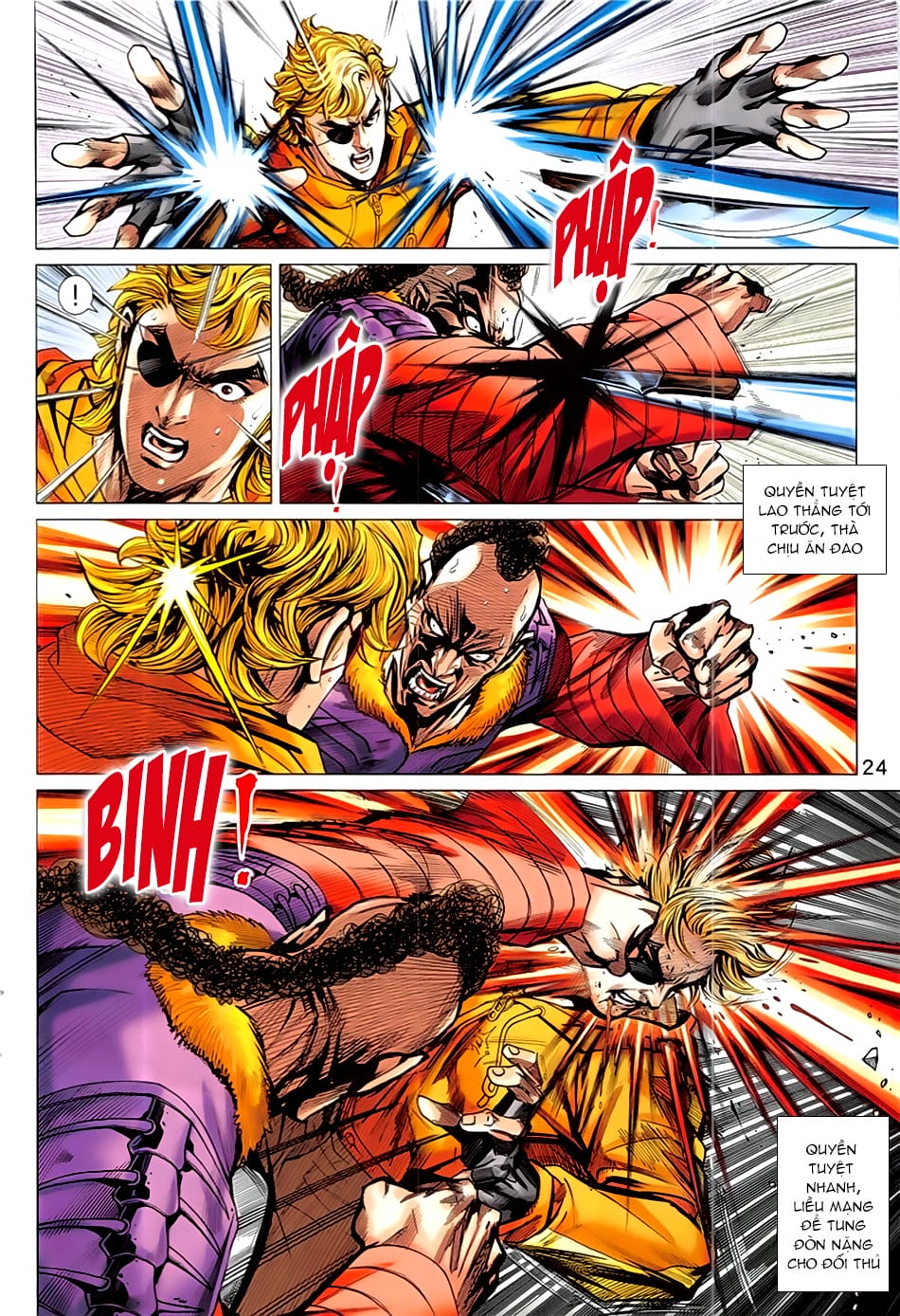 Truyện Tranh Tân Tác Long Hổ Môn trang 4