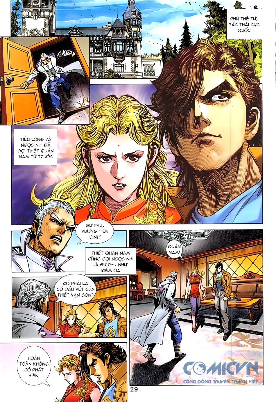 Truyện Tranh Tân Tác Long Hổ Môn trang 4