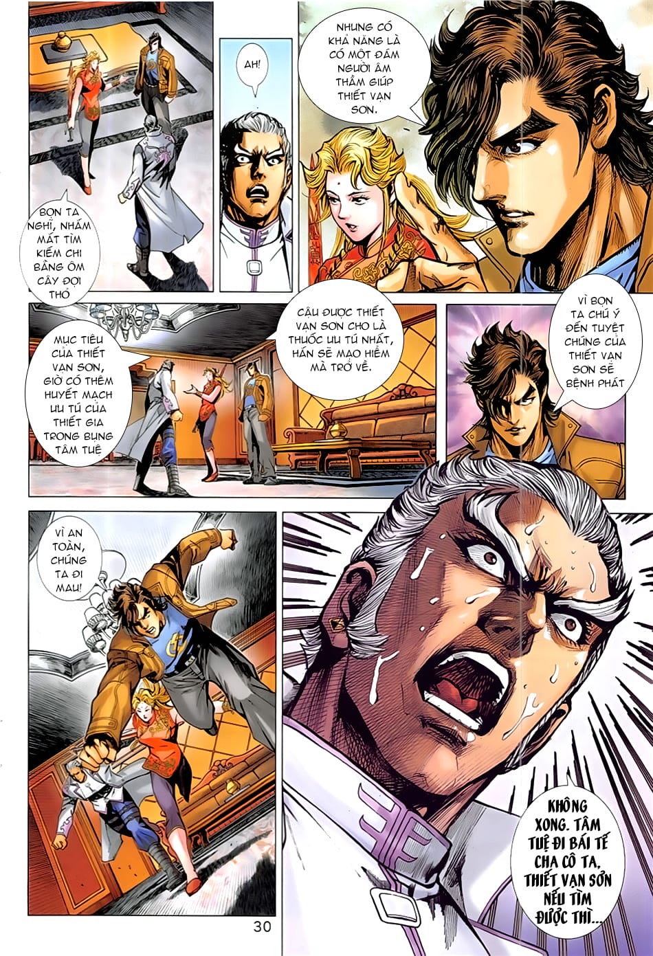 Truyện Tranh Tân Tác Long Hổ Môn trang 4