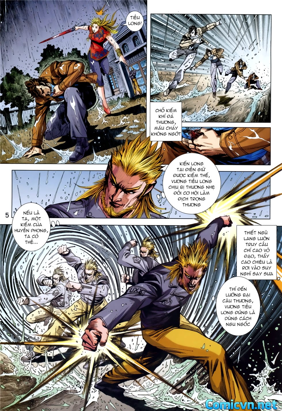Truyện Tranh Tân Tác Long Hổ Môn trang 4