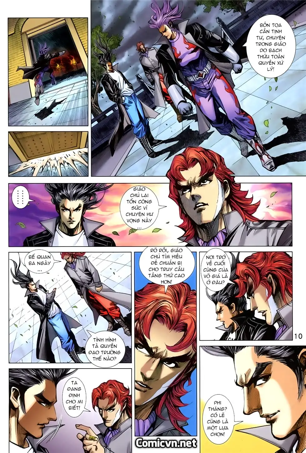 Truyện Tranh Tân Tác Long Hổ Môn trang 4