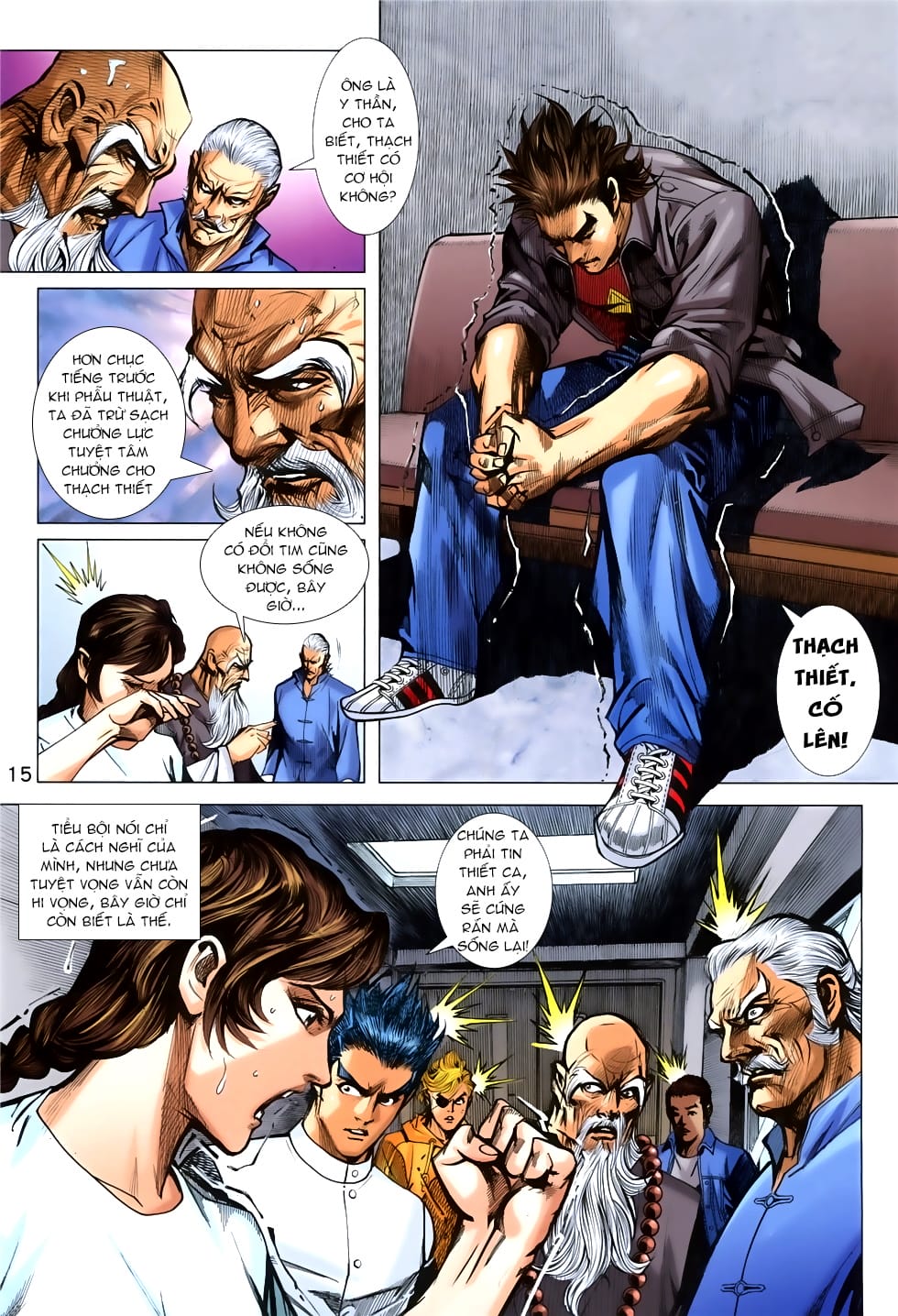 Truyện Tranh Tân Tác Long Hổ Môn trang 4