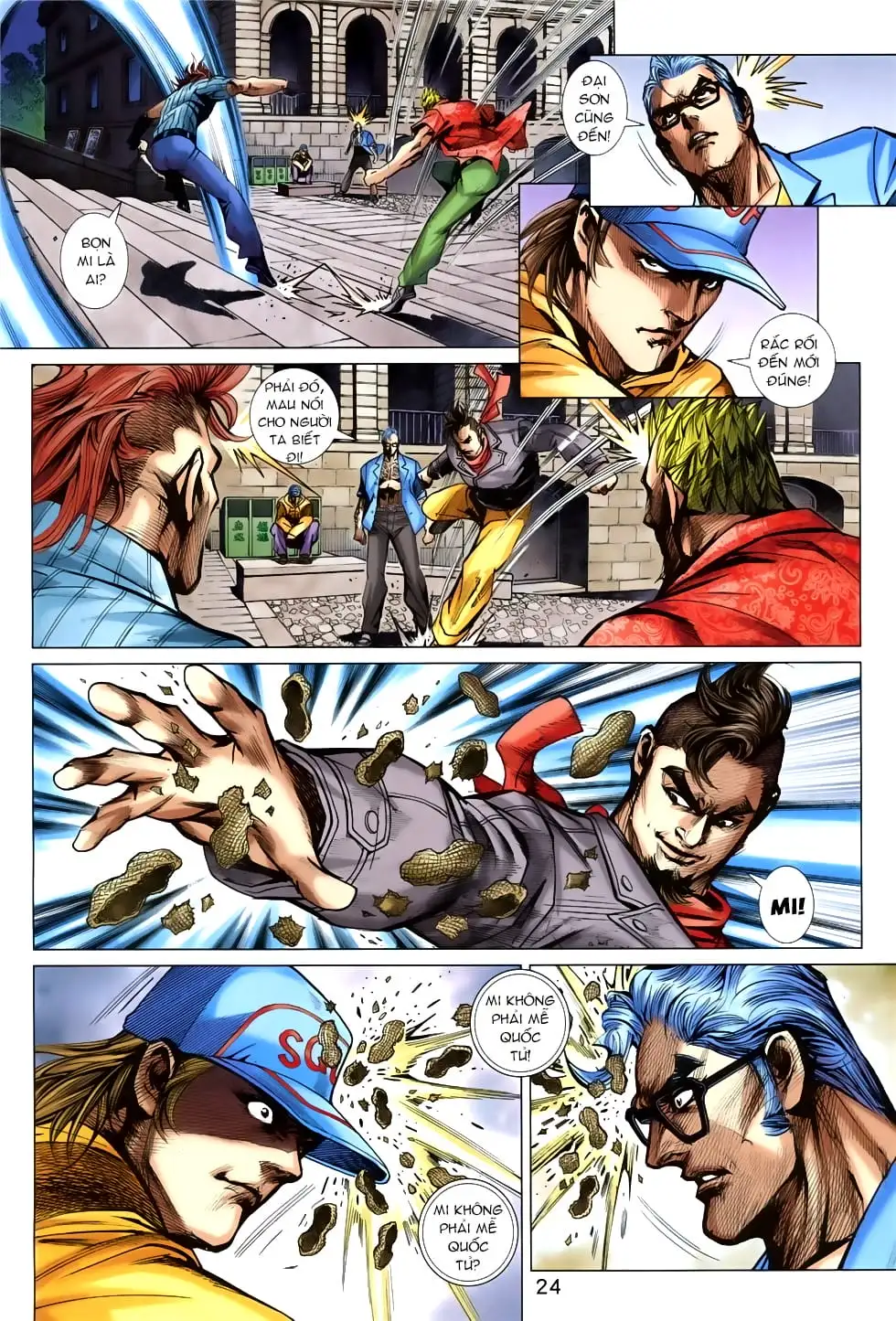 Truyện Tranh Tân Tác Long Hổ Môn trang 4