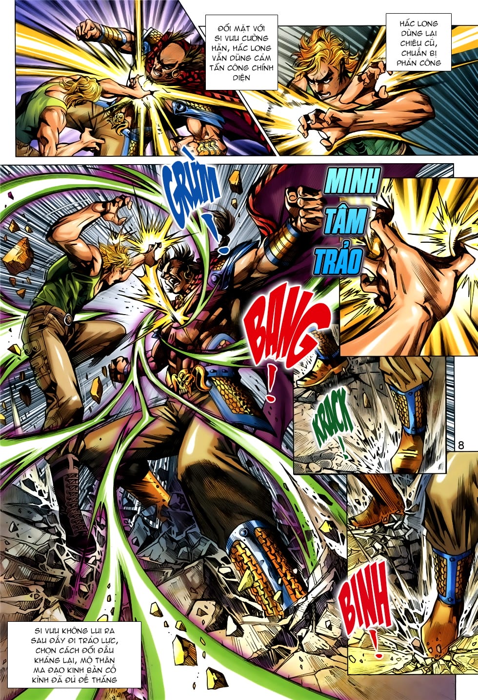 Truyện Tranh Tân Tác Long Hổ Môn trang 4