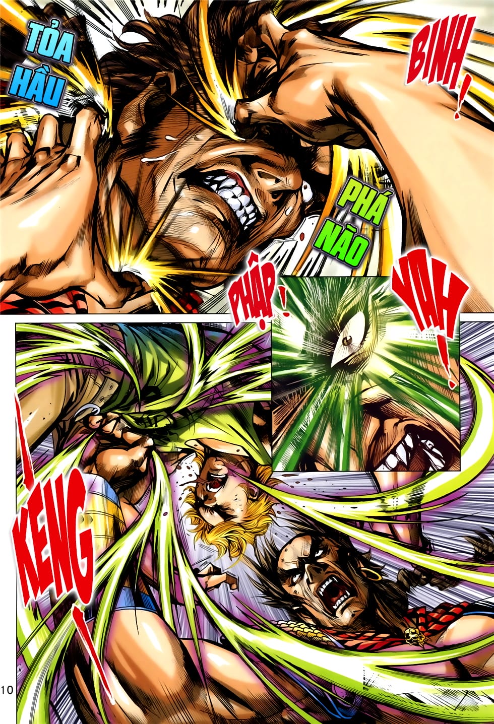 Truyện Tranh Tân Tác Long Hổ Môn trang 4