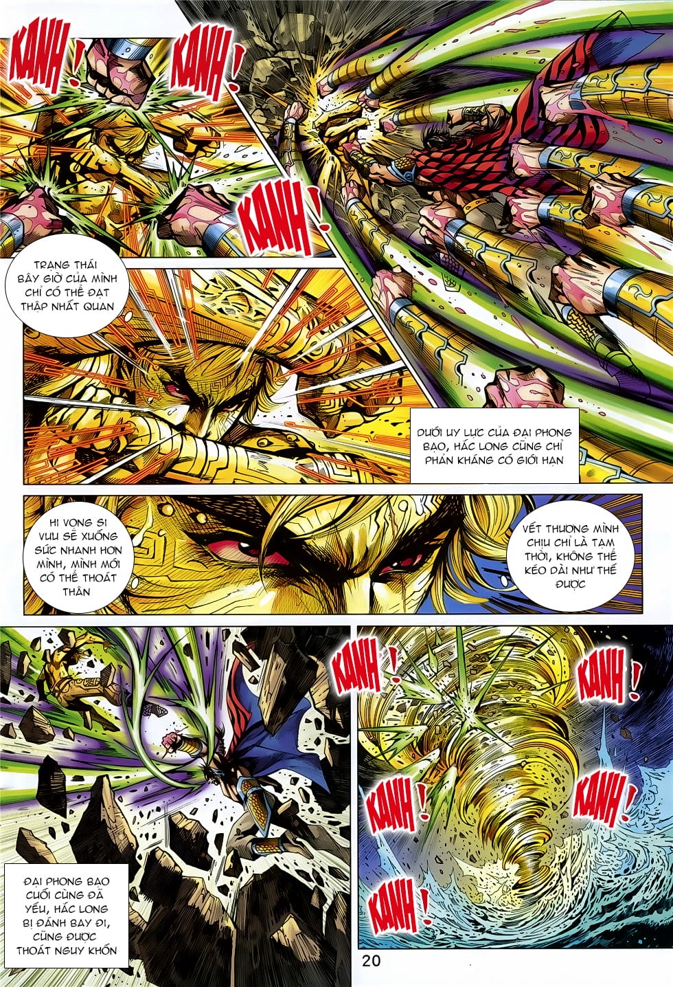 Truyện Tranh Tân Tác Long Hổ Môn trang 4