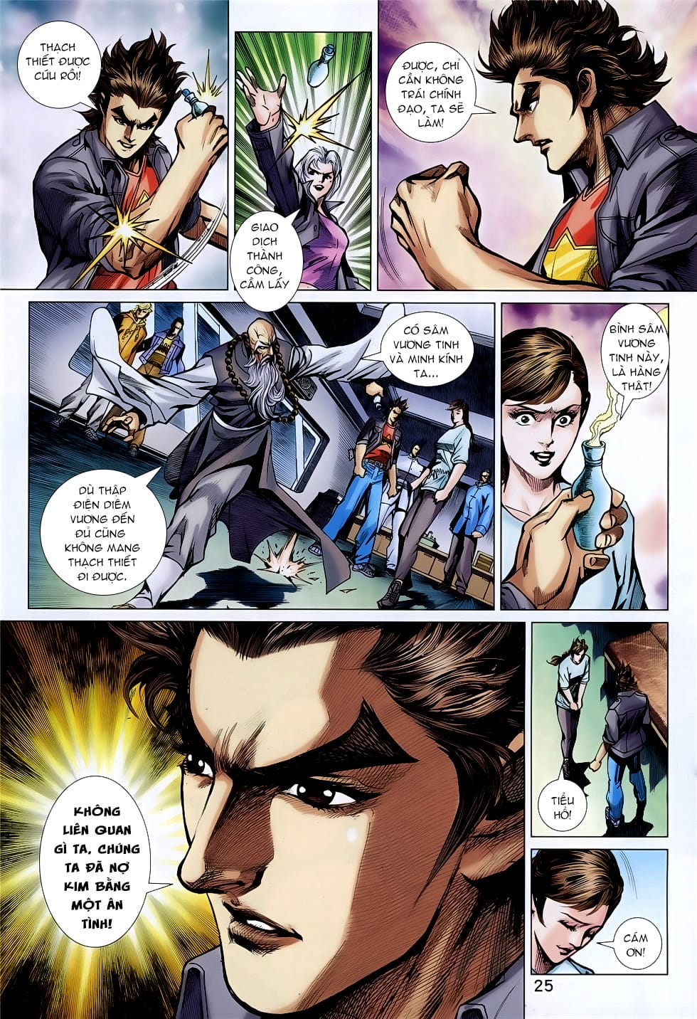 Truyện Tranh Tân Tác Long Hổ Môn trang 4