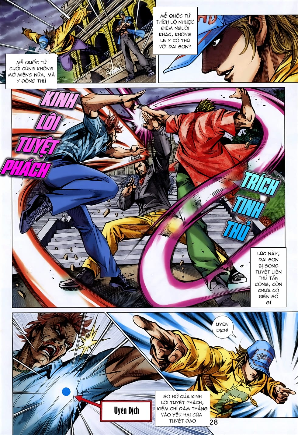 Truyện Tranh Tân Tác Long Hổ Môn trang 4