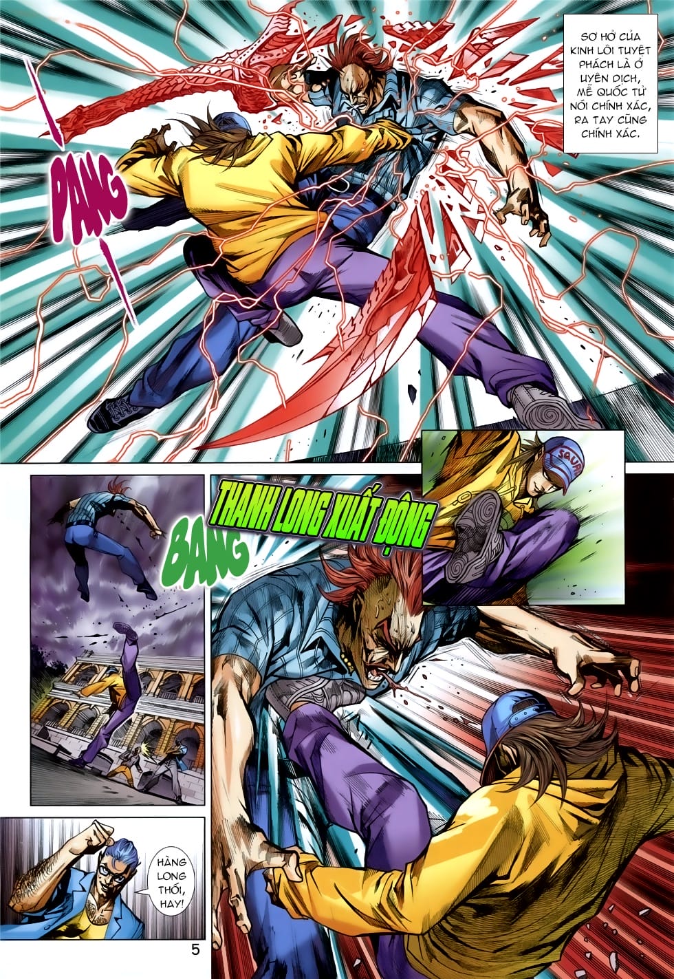 Truyện Tranh Tân Tác Long Hổ Môn trang 4