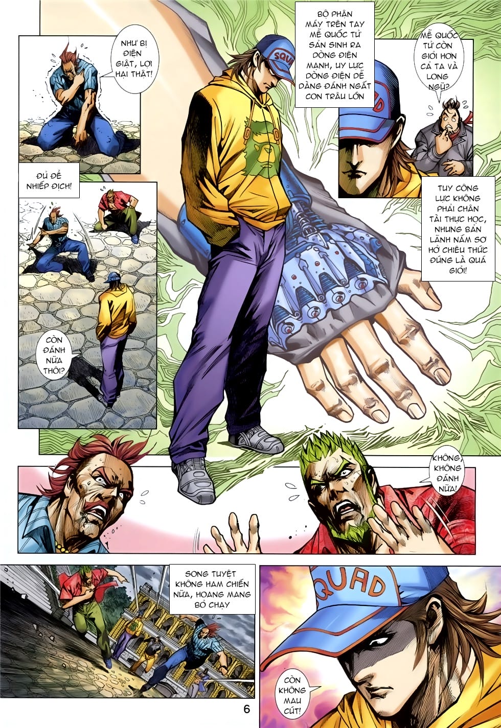 Truyện Tranh Tân Tác Long Hổ Môn trang 4