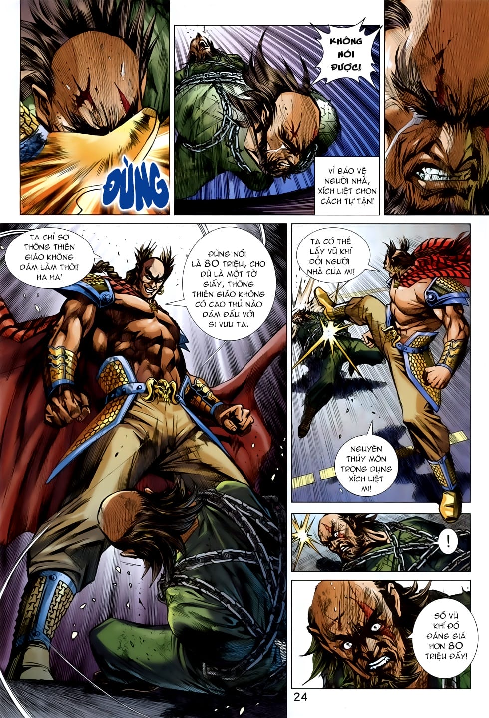 Truyện Tranh Tân Tác Long Hổ Môn trang 4