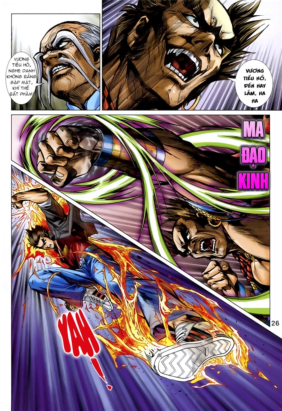 Truyện Tranh Tân Tác Long Hổ Môn trang 4