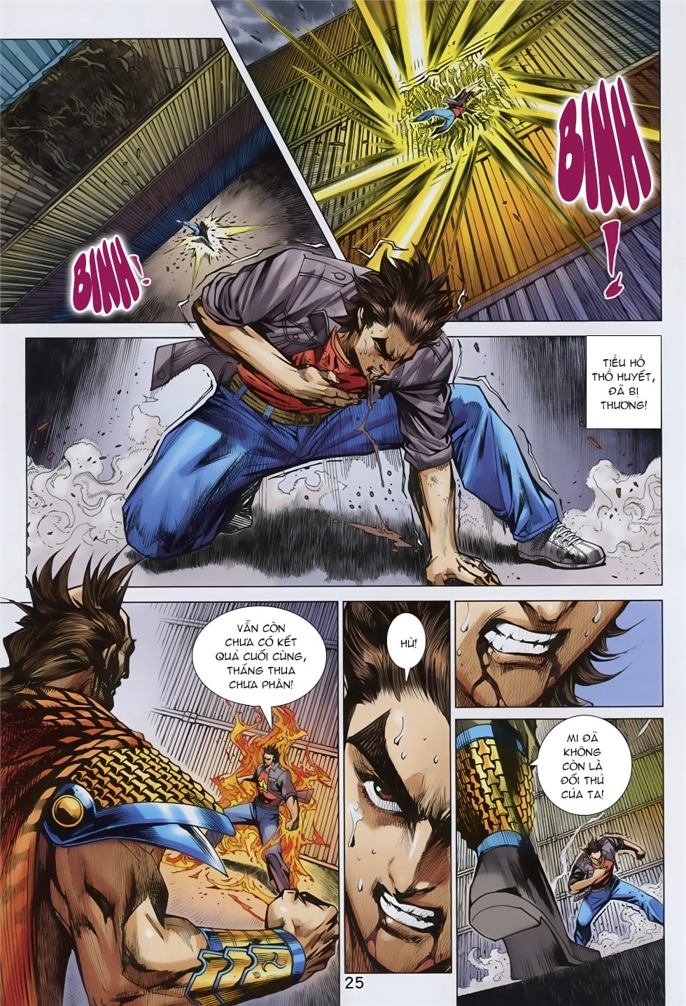 Truyện Tranh Tân Tác Long Hổ Môn trang 4