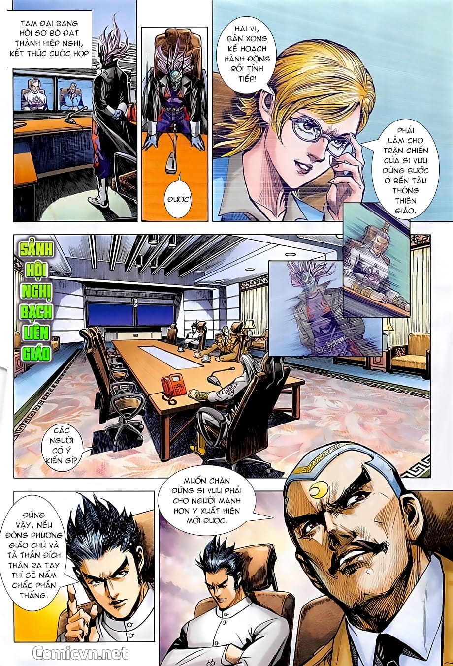 Truyện Tranh Tân Tác Long Hổ Môn trang 4